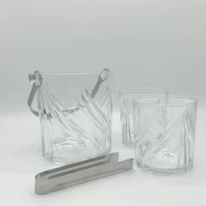 3-Piece Serveware & Bakeware Glass Set with Red Silicone Lids - Oven & Microwave Safe