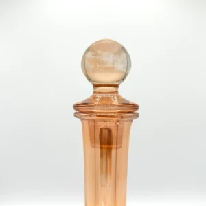 61oz Amber Glass Carafe Pitcher Set with Stopper and 6 Tumblers (1.8L + 410ml)