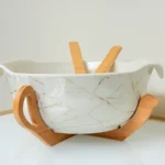 ceramic salad bowl set