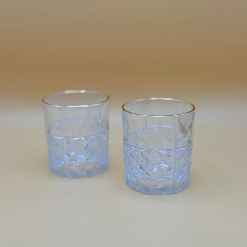 Transparent Glass Cups Set 6-Piece