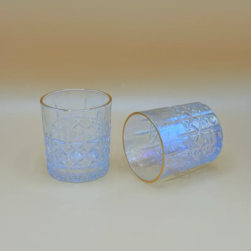 Transparent Glass Cups Set 6-Piece