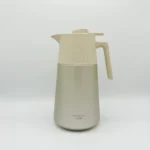 68oz Stainless Steel Thermal Carafe with Temperature Display - Dark Blue & Beige (2L)