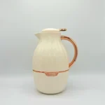 Large Stainless Steel Thermos Vacuum Flask - Cream, Mint Green & Brown | Leak-Proof, Insulated