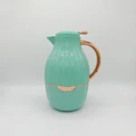 Large Stainless Steel Thermos Vacuum Flask - Cream, Mint Green & Brown | Leak-Proof, Insulated