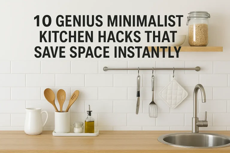 Minimalist Kitchen Hacks