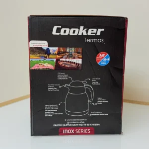 Stainless Steel Vacuum Insulated Thermal Carafe With Handle 33 fl oz