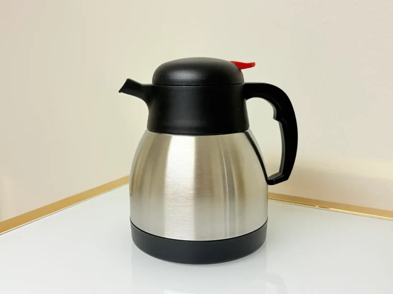 Stainless Steel Vacuum Insulated Thermal Carafe With Handle 33 fl oz
