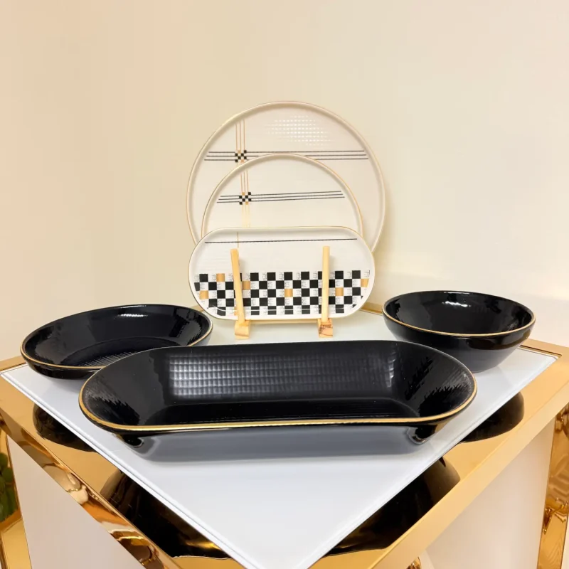 set-of-27-turkish-dinnerware-set-porcelain-dinner-plates-salad-plates-bowls-serving-trays Turkish dinnerware set