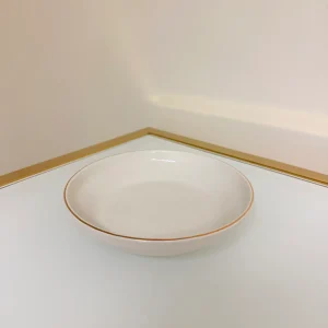 Set of 27 Turkish Porcelain Dinnerware Set, Modern Swirl Design Plates, Bowls & Serving Dishes