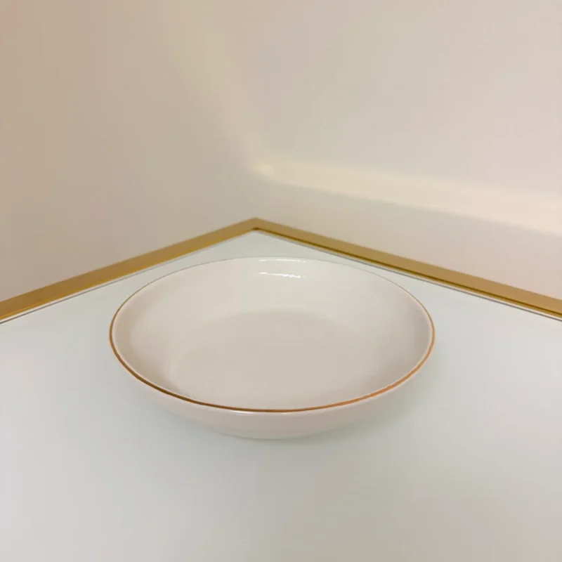 Set of 27 Turkish Porcelain Dinnerware Set, Modern Swirl Design Plates, Bowls & Serving Dishes