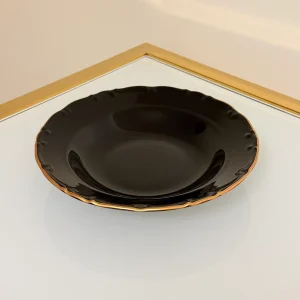 Set of 29 Turkish Porcelain Dinnerware Set with Watercolor Floral Design, Elegant Plates & Bowls